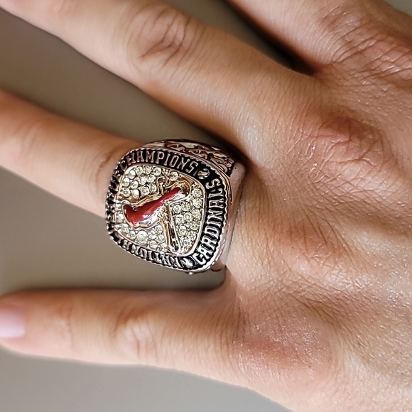 St. Louis Cardinals 2004 Chris Carpenter National League Champions Ring - Picture 5 of 5